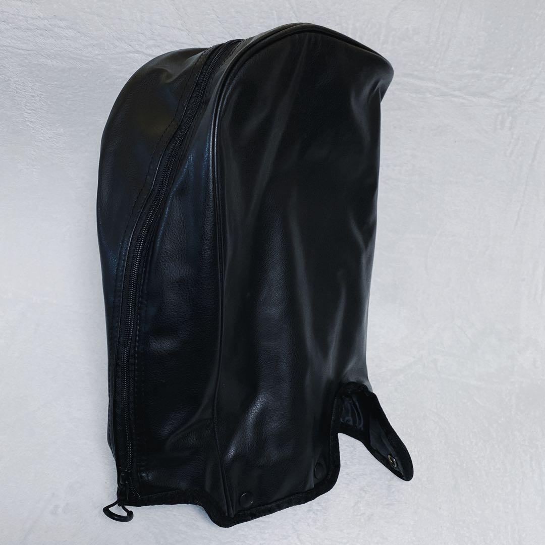 OAKLEY オークリー　スタンド付キャディバッグ　スカル　ブラック　黒　レザー