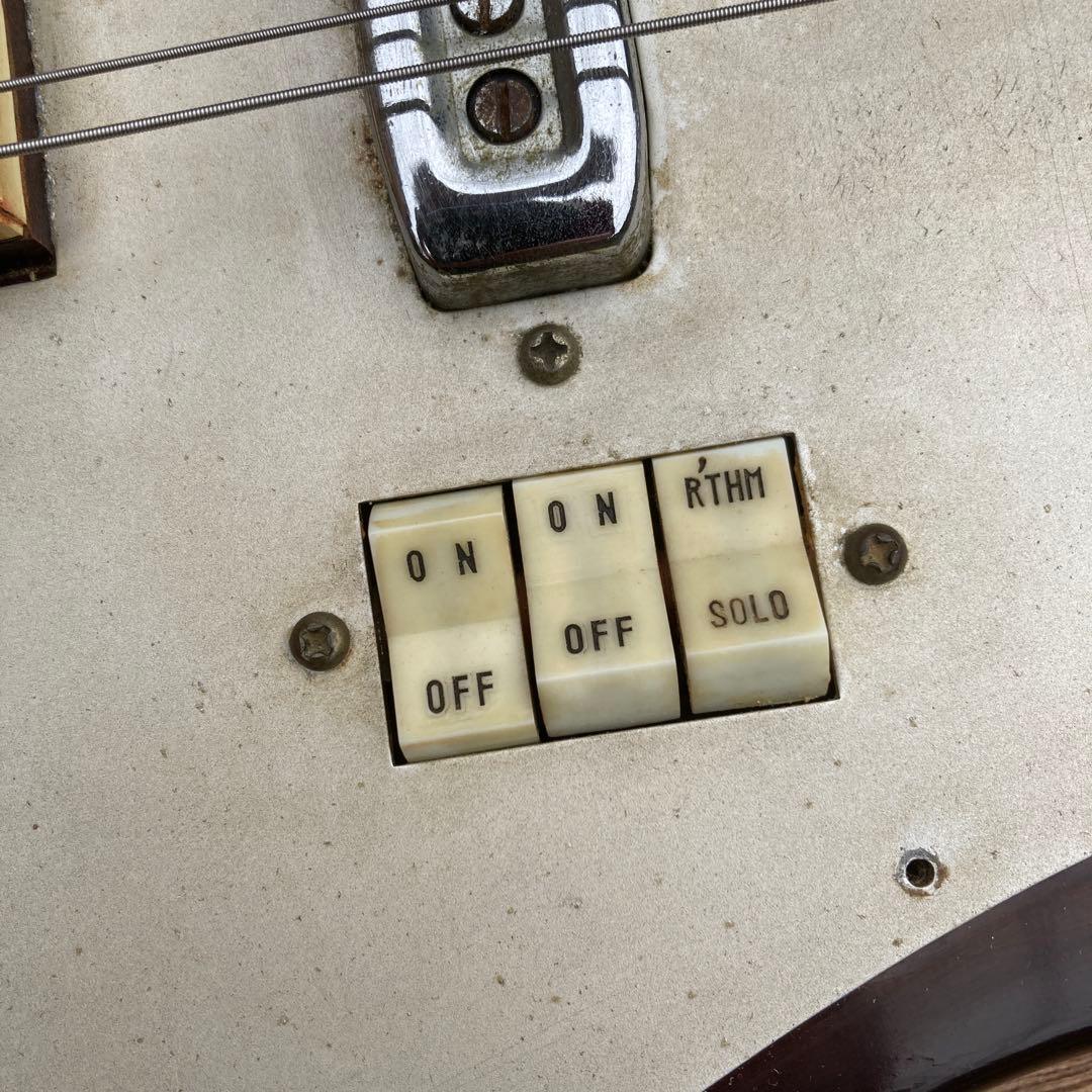 値下げしました。kawai エレキギター　レトロ　ジャンク　追記あります。