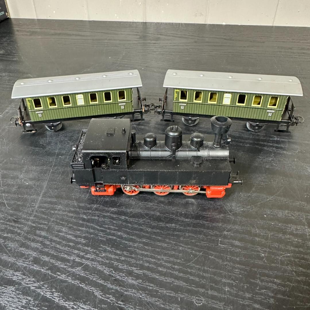 当時物 MARKLIN メルクリン HOセット 蒸気機関車 2900 動作品