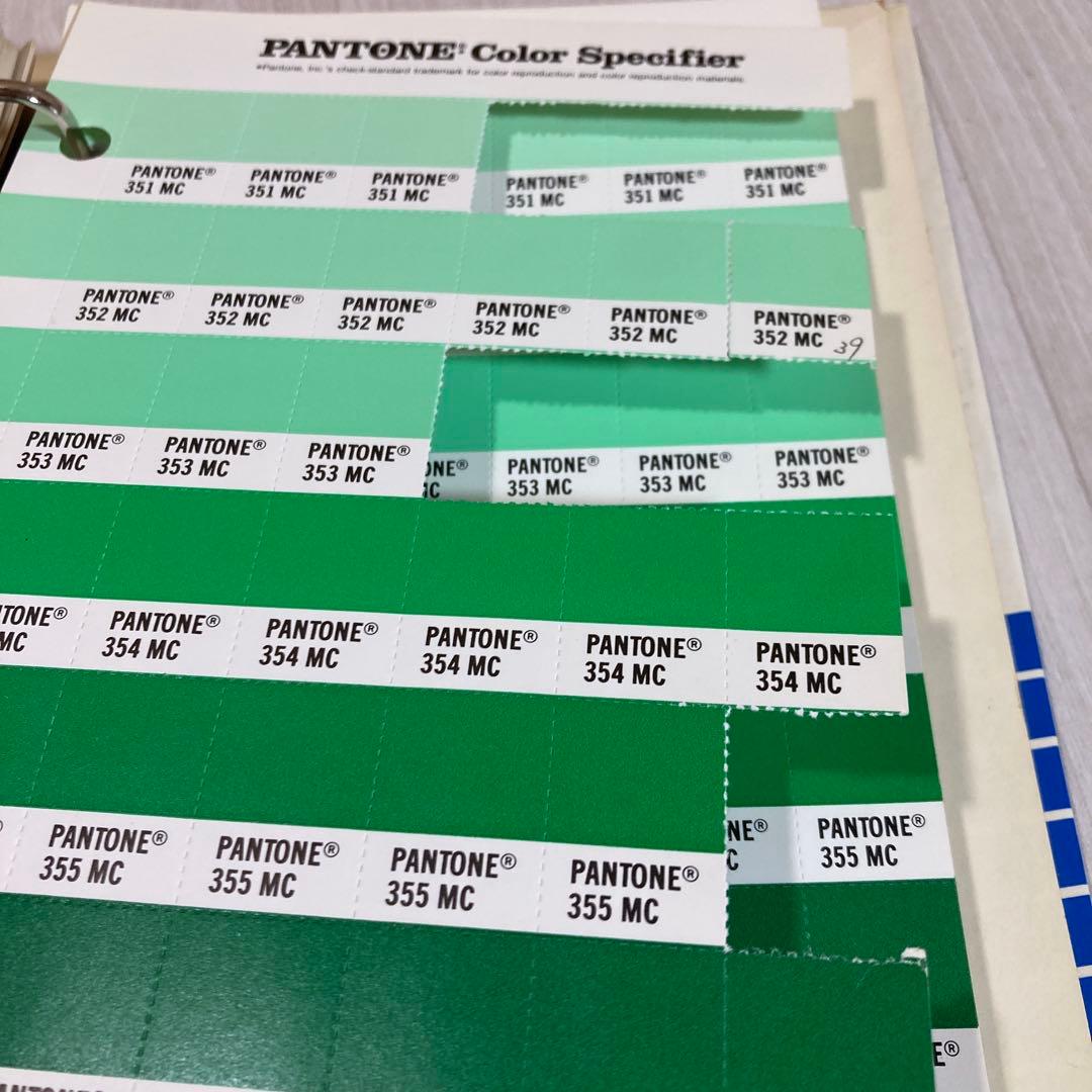 パントン　色見本帳　PANTONE カラーライブラリー　マットコート　カラー