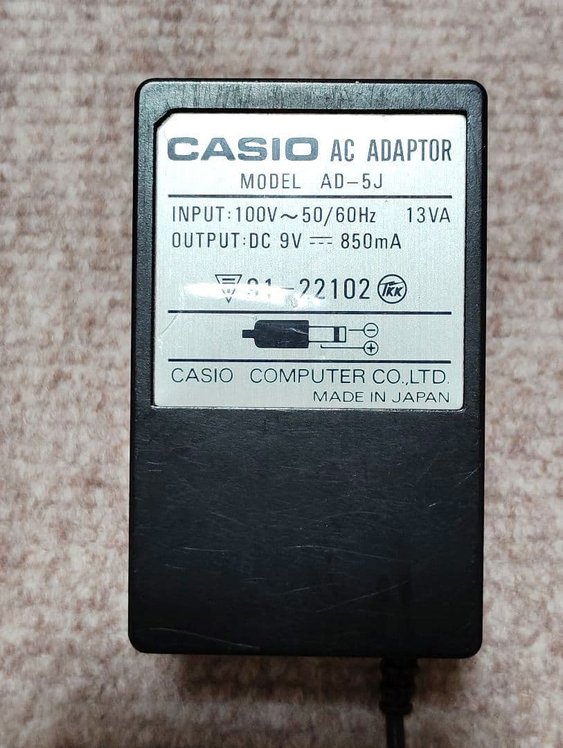 CASIO カシオ　Casiotone CT-350　電子キーボード　専用箱なし