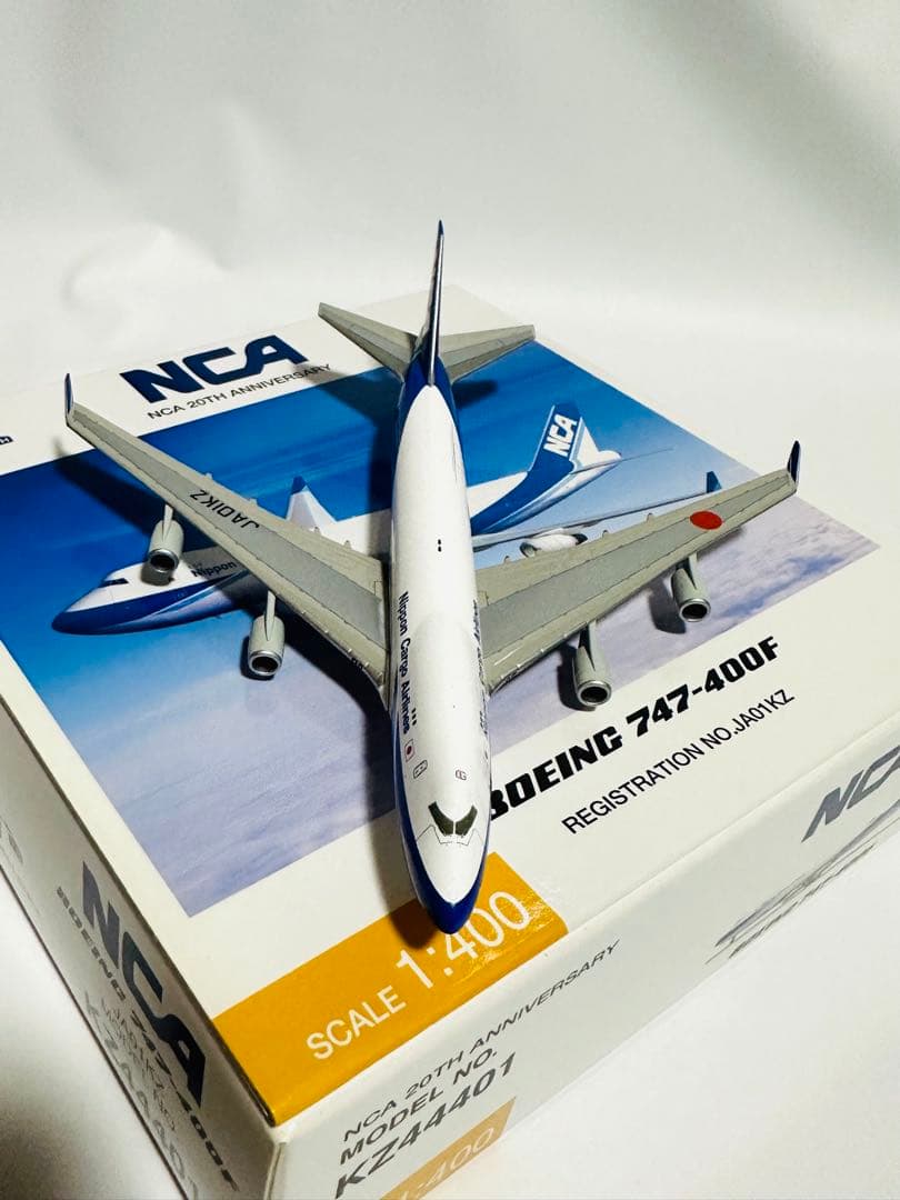 全日空商事 1/400 NCA 20周年記念 747-400F