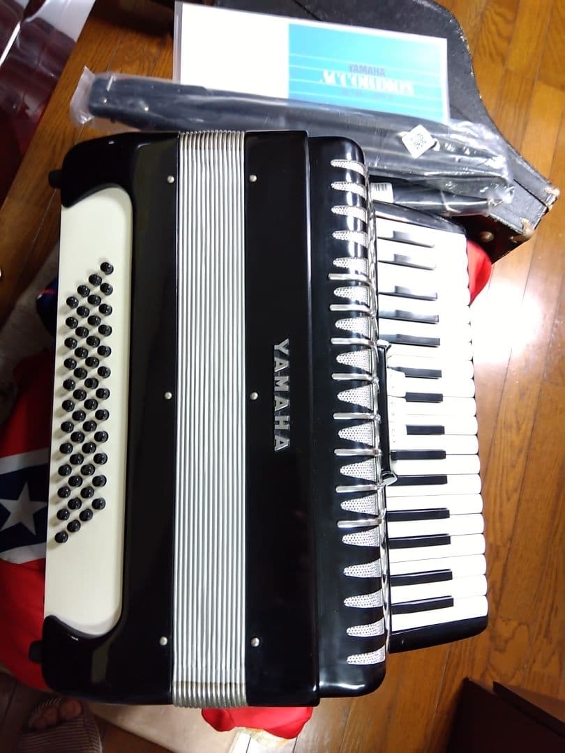 【動作品美品】YAMAHA YA-48アコーディオン独奏用高級モデル自宅保管品