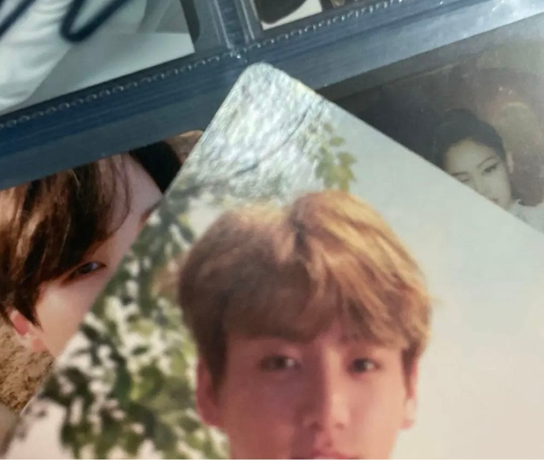 防弾少年団　サイン　直筆　グクサイントレカ付き