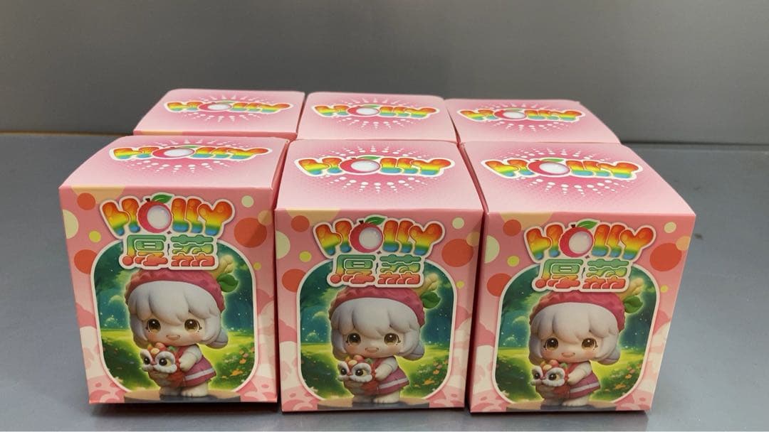 HOLLY ライチの妖精シリーズ　トレーディングフィギュア　6個入りBOX
