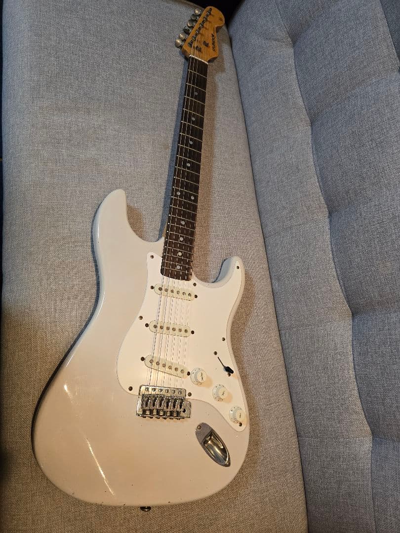 ※ジャンク SPLENDOR エレキギター ホワイト