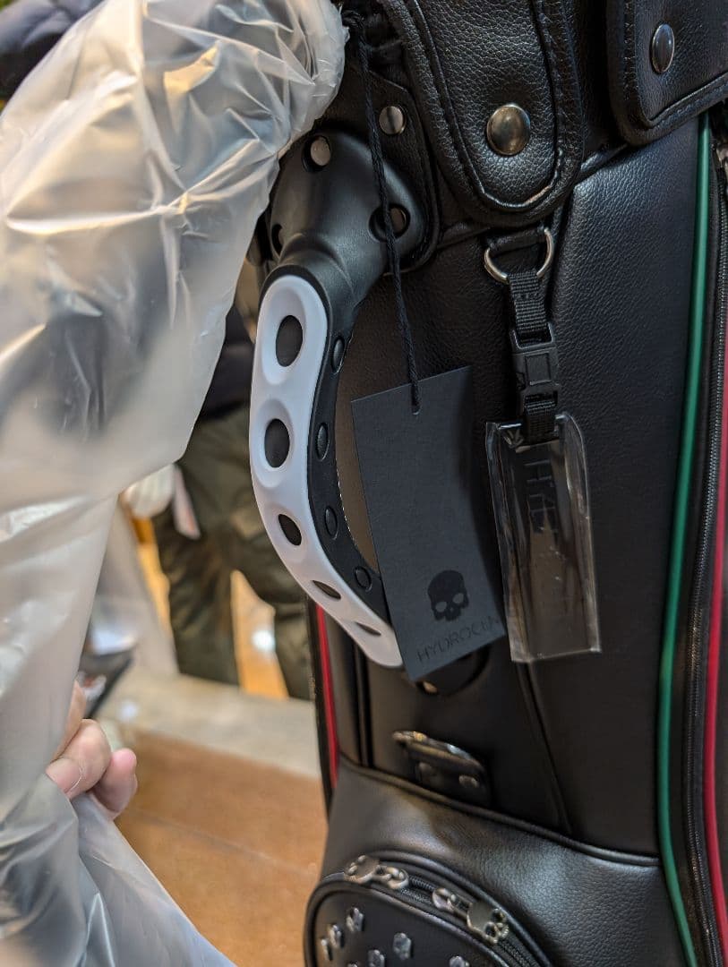 こ*つ様 HYDROGEN スカルデザイン キャディバッグ