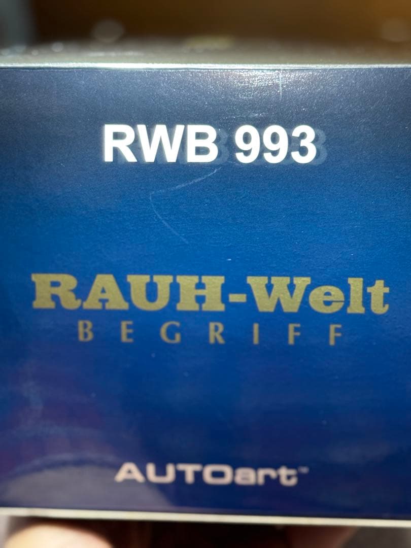 RWB 993 レッド/ガンメタル 1/18