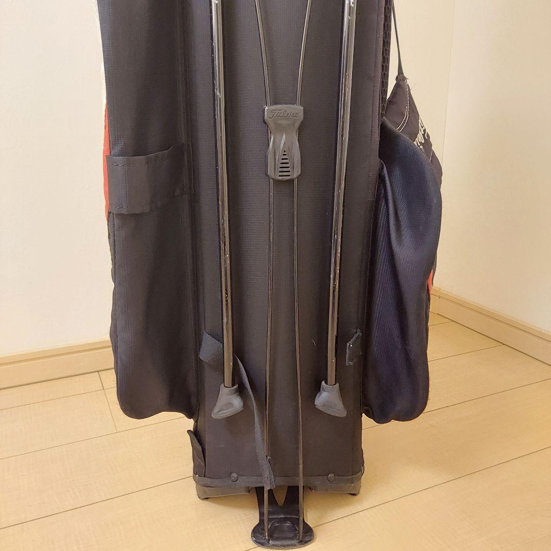 Titleist タイトリスト 軽量 キャディバック スタンド 白/黒/赤