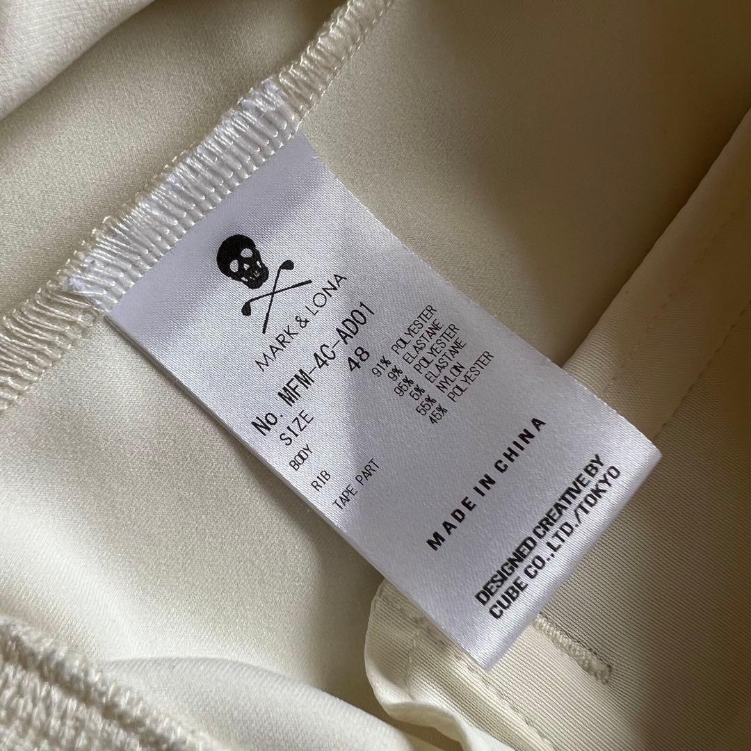 MARK&LONA マークアンドロナ　現行　セットアップ　メンズ　白　48 L