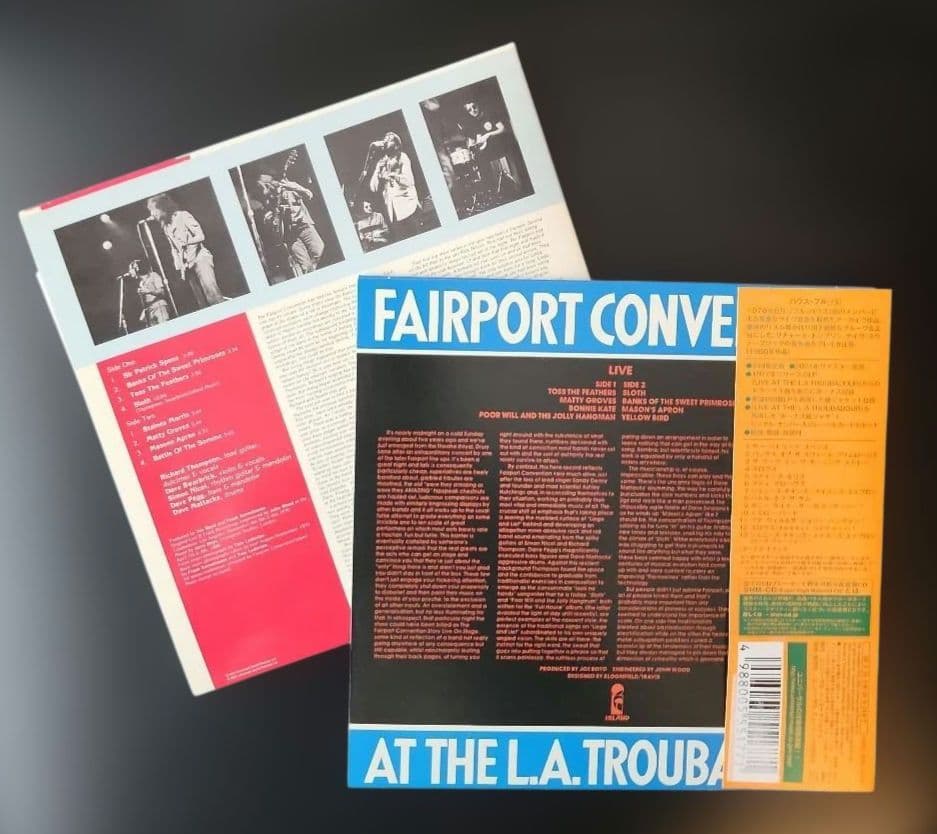 ★フェアポート•コンベンション　紙ジャケSHM-CD 9枚セット！