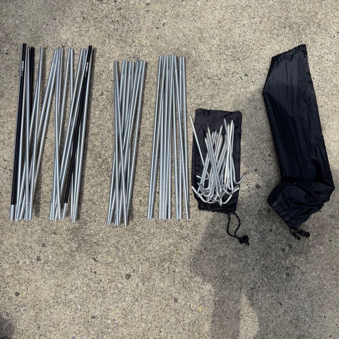 HUSKY FIGHTER 3-4 テント 3-4人用 レッド