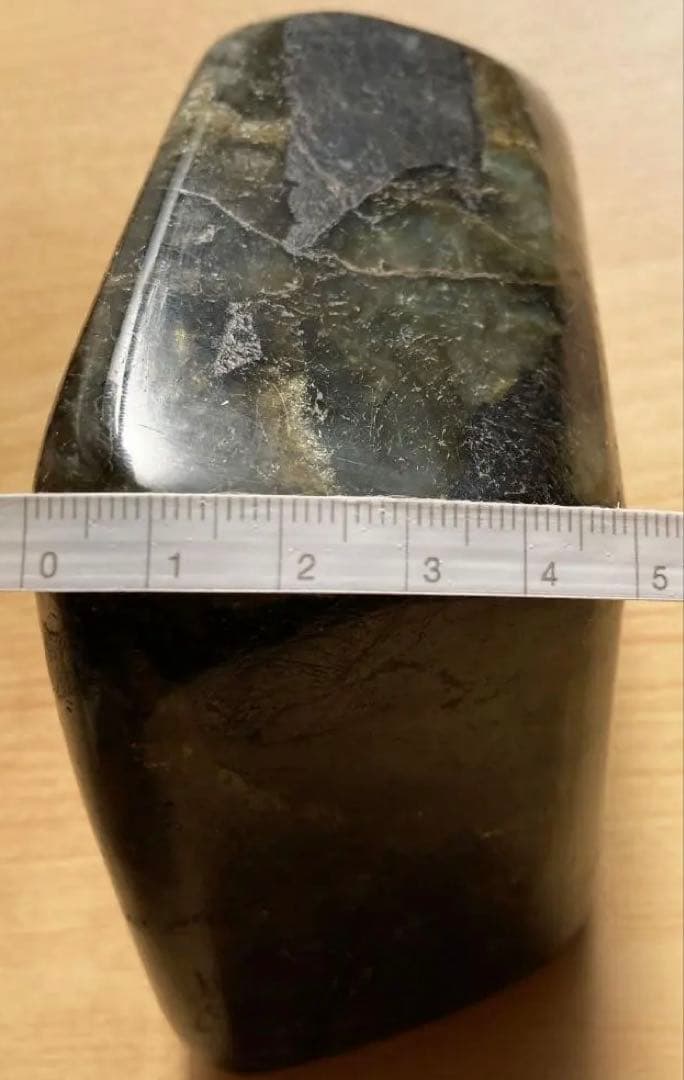 ✨週末限定セール✨ラブラドライト特大924g マダガスカル産 ブルーシラー磨き