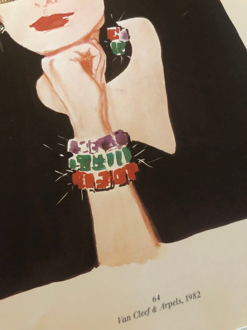1980's ヴィンテージポスター(Van Cleef&Arpels)