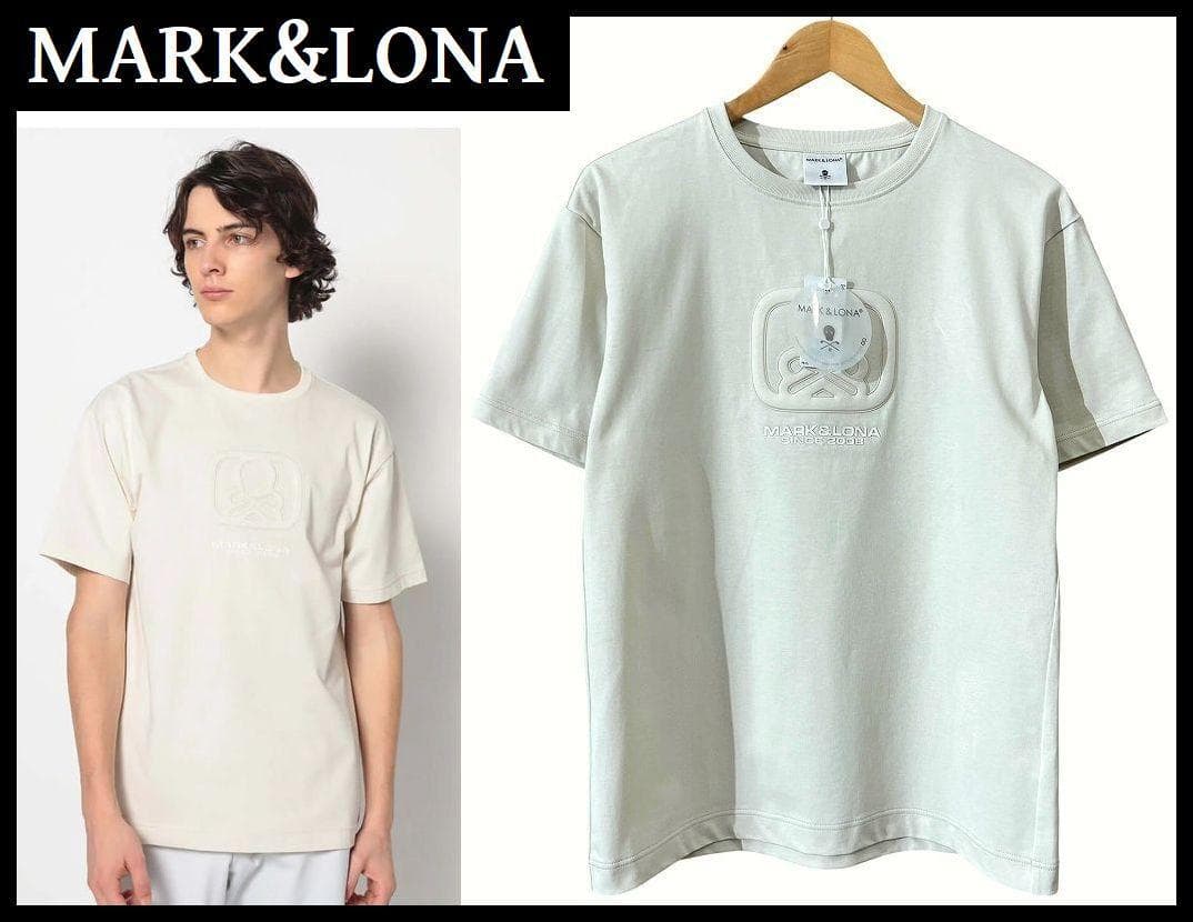 未使用 25SS マーク＆ロナ ゴルフ ブランク スカル ロゴ Tシャツ M