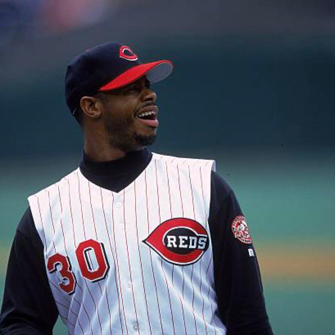 USA製00's シンシナティーレッズ グリフィーJr. XXL古着ゲームシャツ