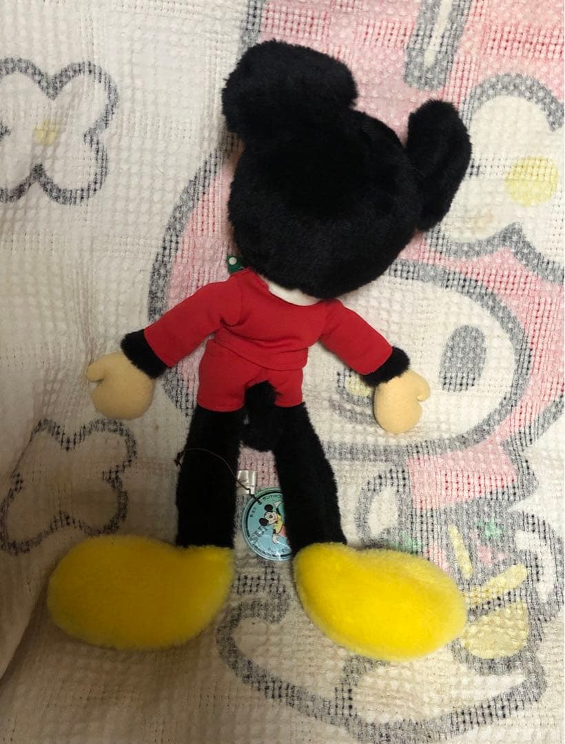 昭和レトロ　ヴィンテージ ミッキーマウス　サンアンドスター製　ぬいぐるみ　2こ