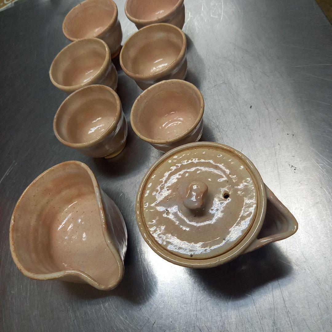 萩焼 十一世 坂高麗左衛門 造 萩茶器 十一代 共箱 新品　未使用