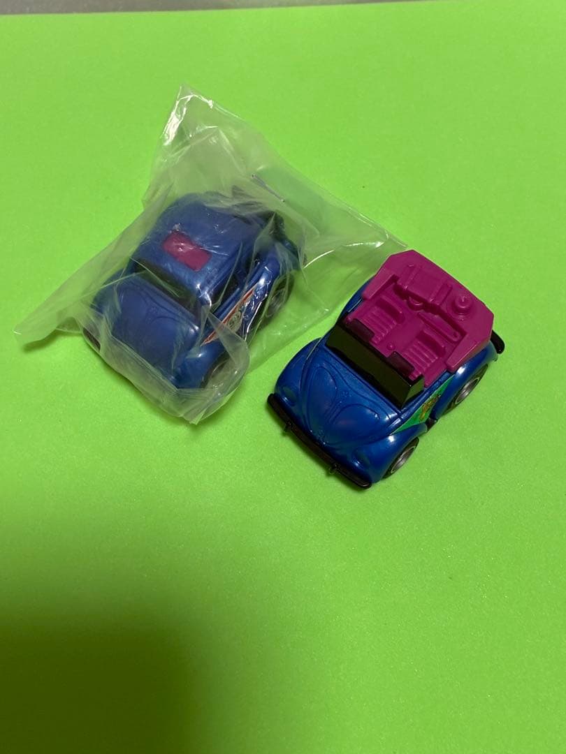 チョロQ、ワーゲン・紺メタ・ノーマルとオープン