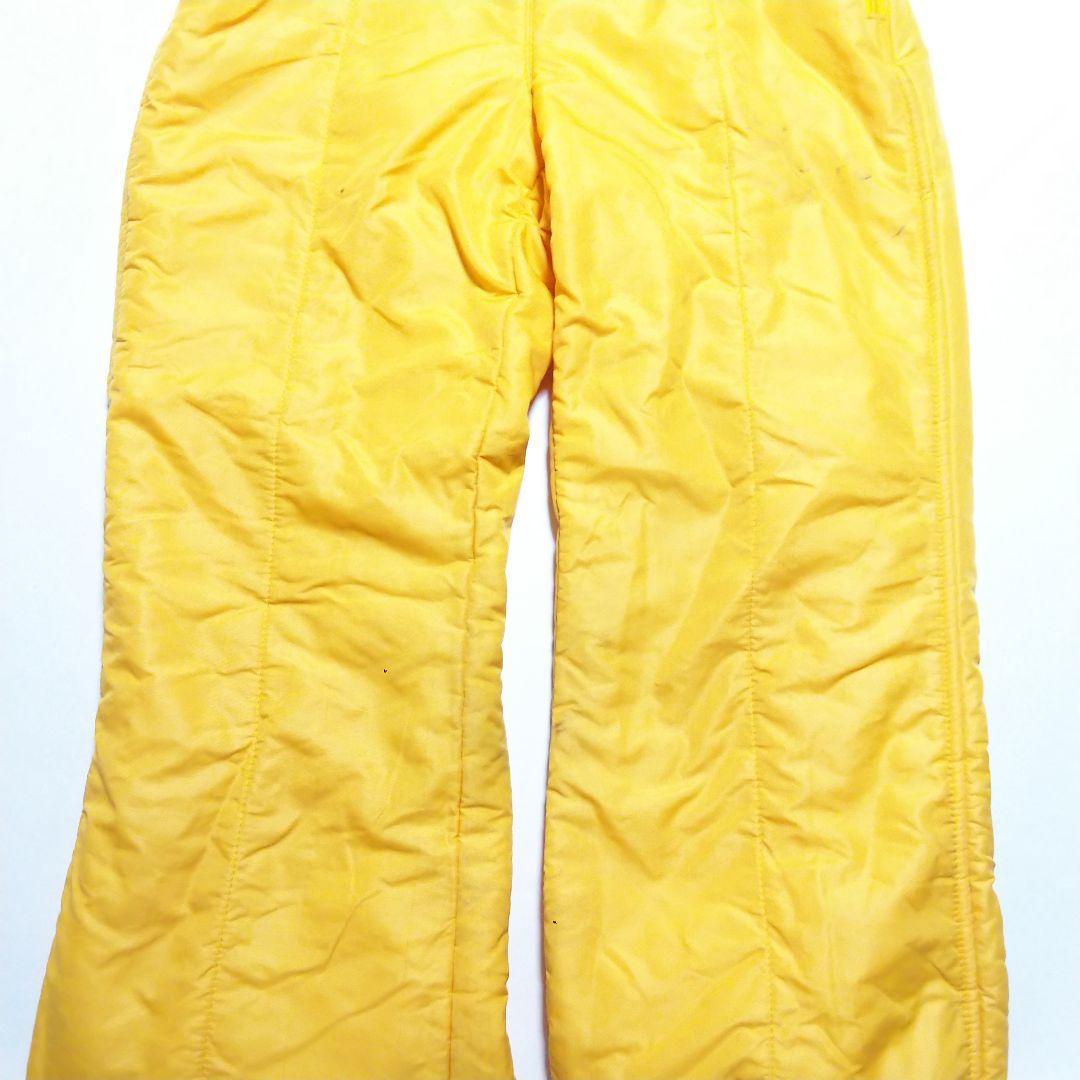 fusalp フザルプ スキーウェア 黄色 上下セット ヴィンテージ 昭和レトロ