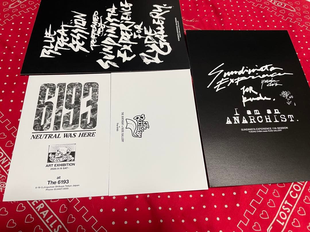 ルードギャラリー/サンディニスタエクスペリエンス ステッカー/コースターetc…