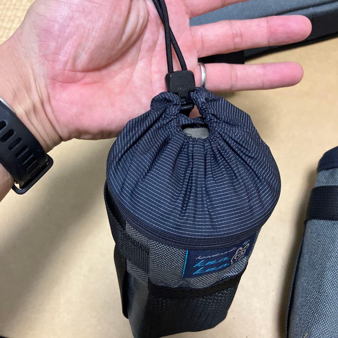 sbnskハンドメイドフレームバッグ＋ステムポーチ×2