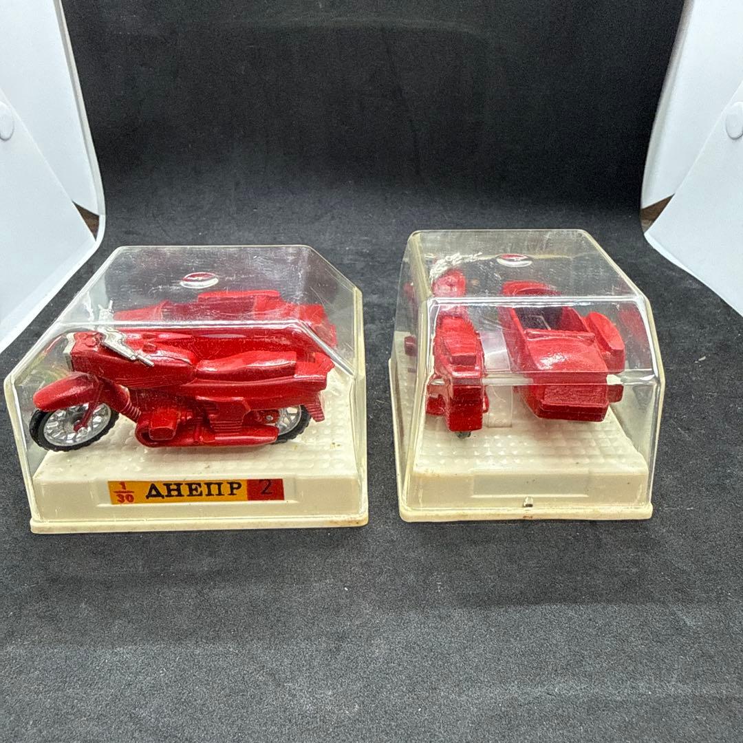 ヴィンテージ バイク サイドカー 模型 AHEIP2 レトロトイ