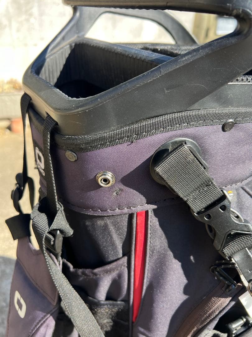 Ogio ブラック キャディバッグ　14分割