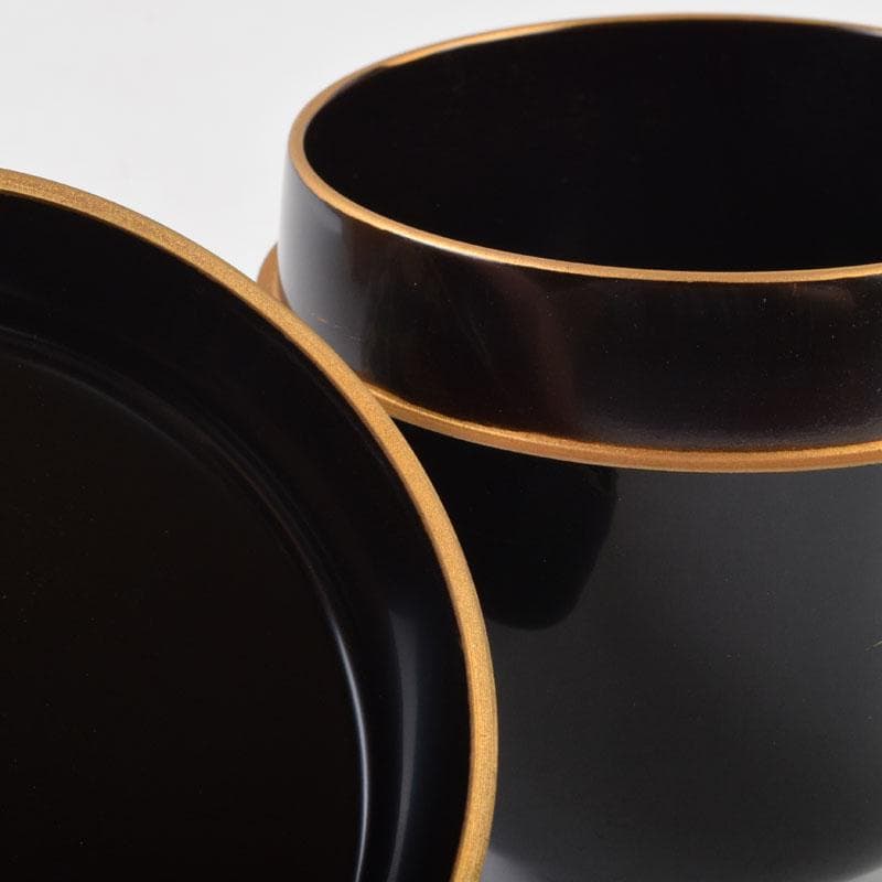 茶道具　漆匠　遠山哲山造　秋草蒔絵　大棗　共箱　C　9188