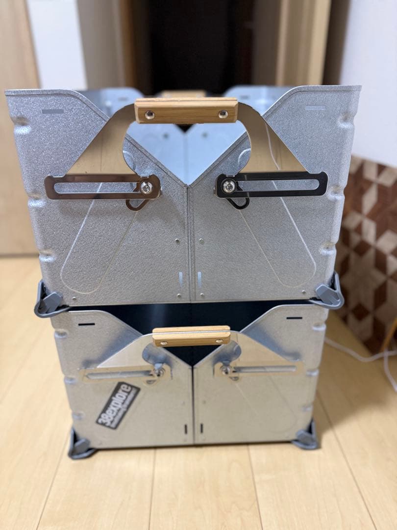 スノーピークシェルフコンテナ50 2個セット