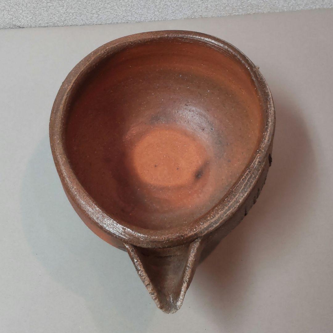 (711Z361)陶芸 水次 水指 酒器 徳利 茶道具 片口 李朝