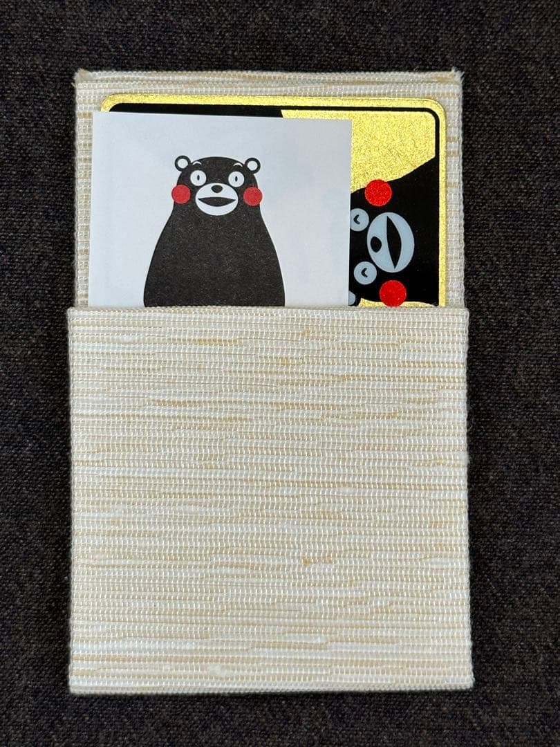 希少　超レア　金箔手鏡 くまモン