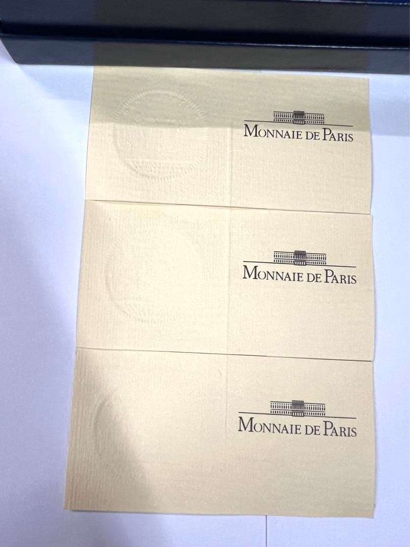 SV900 MONNAIE DE PARIS モネ・ド・パリ 銀貨 3枚セット