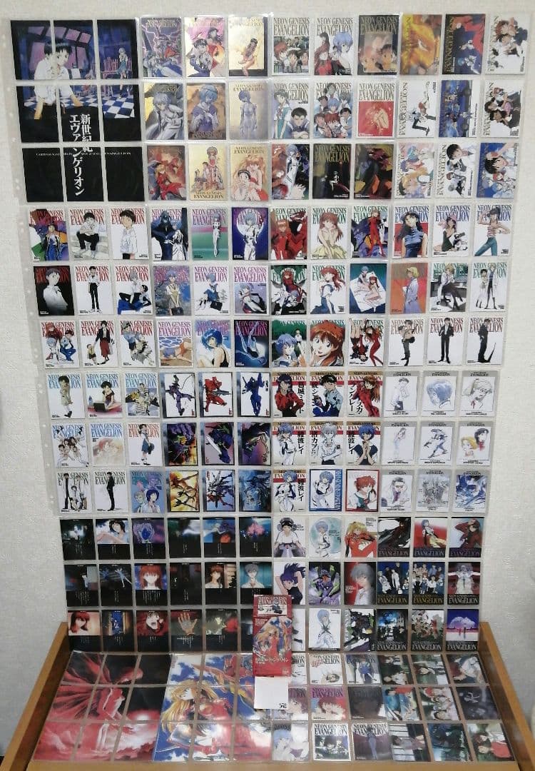 【田中野夫】カードダスマスターズ 新世紀エヴァンゲリオン 第参集フルコンプ