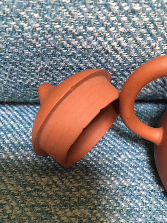 初代山田常山　急須　在銘