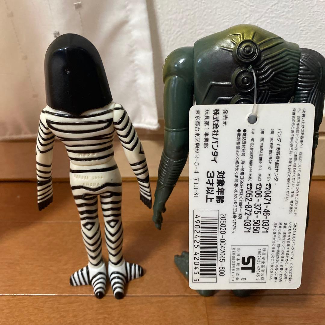 バンダイ製 ウルトラマンパワード ソフビ 18体セット