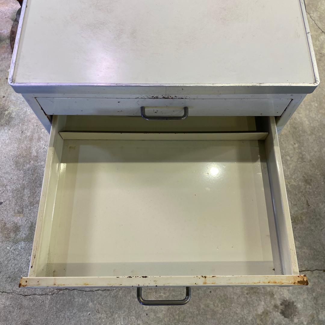 インダストリアル キャスターキャビネット ビンテージ