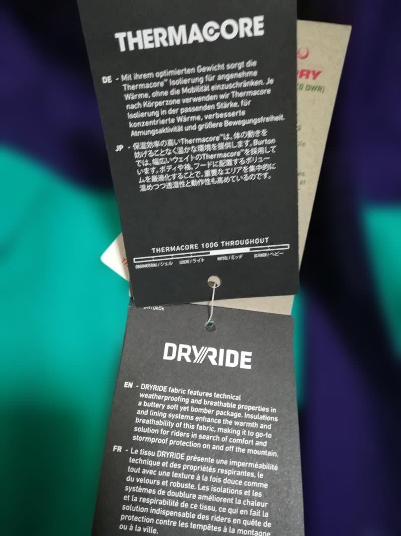 新品 BURTON 2021年 KIDS スノーボード ジャケット 120cm