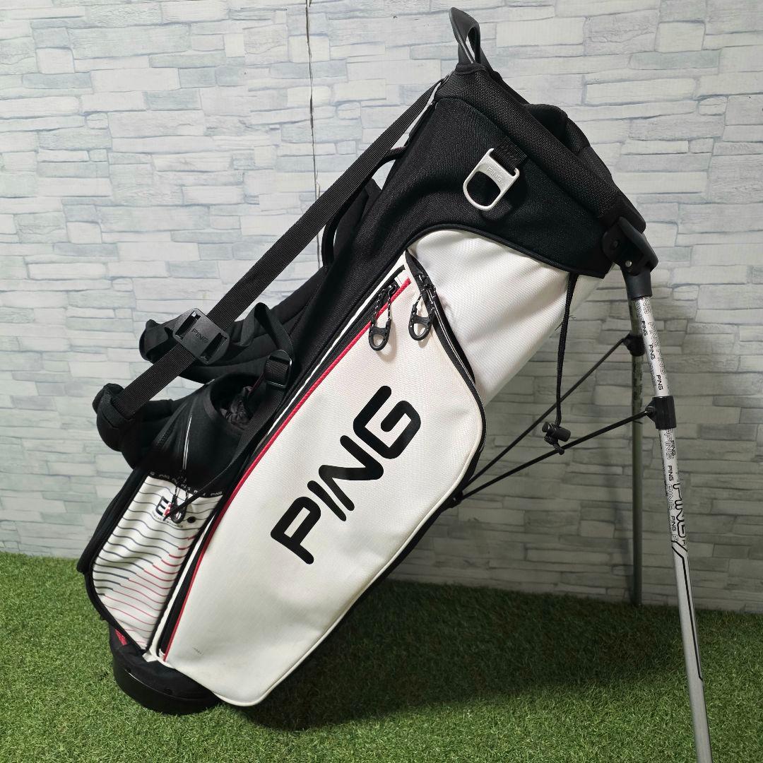 ピン 4シリーズ E2 スタンド式 キャディバッグ 8.5型 PING ホワイト