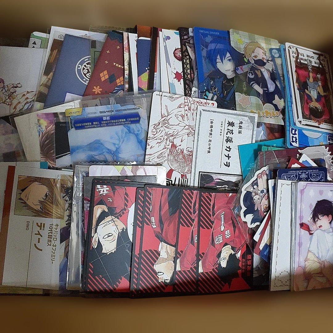 アニメ・マンガ・キャラクター　紙類　シール　ステッカー　ミニカード　まとめ売り