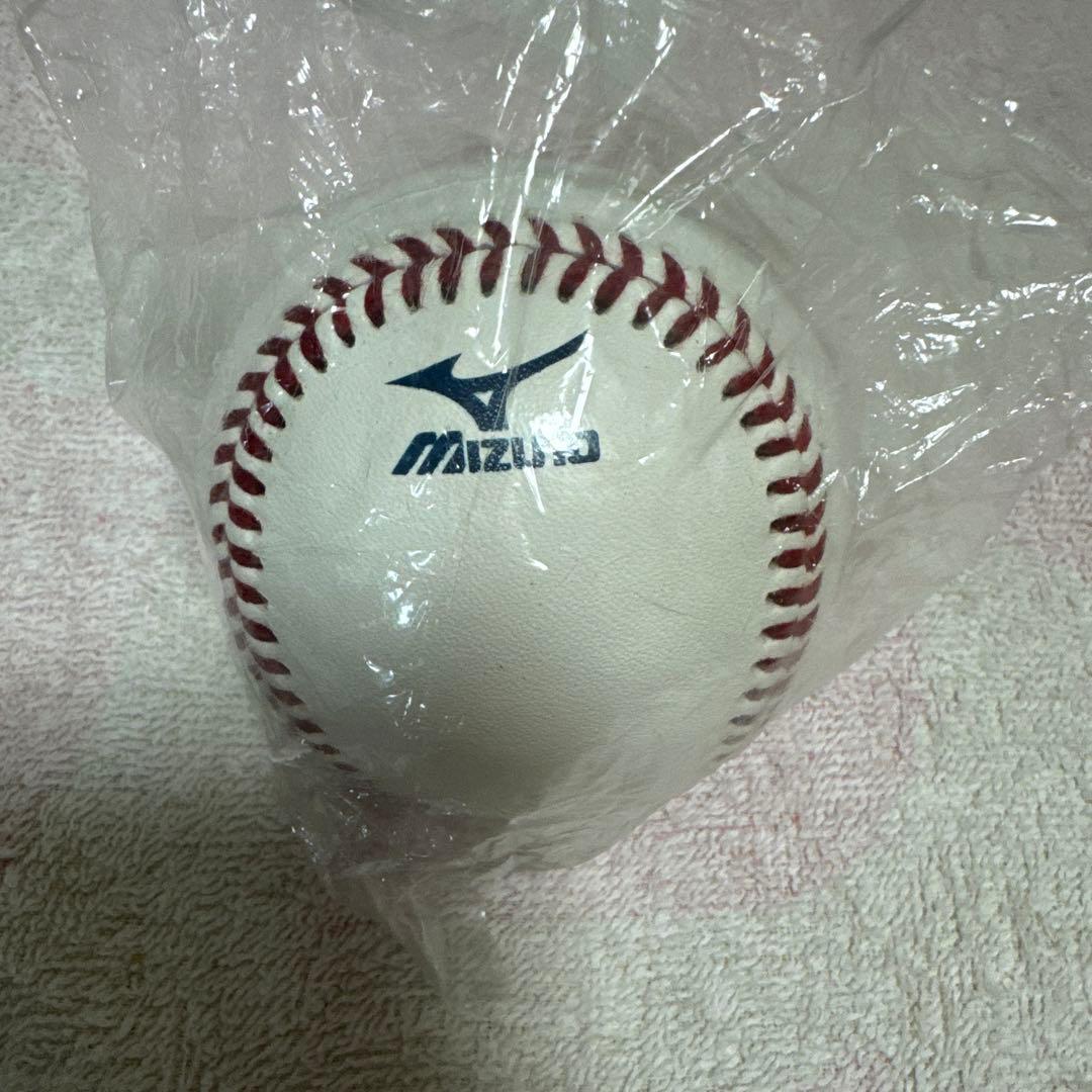 NPB Official Ball Mizuno製 野球ボール シュリンク付き