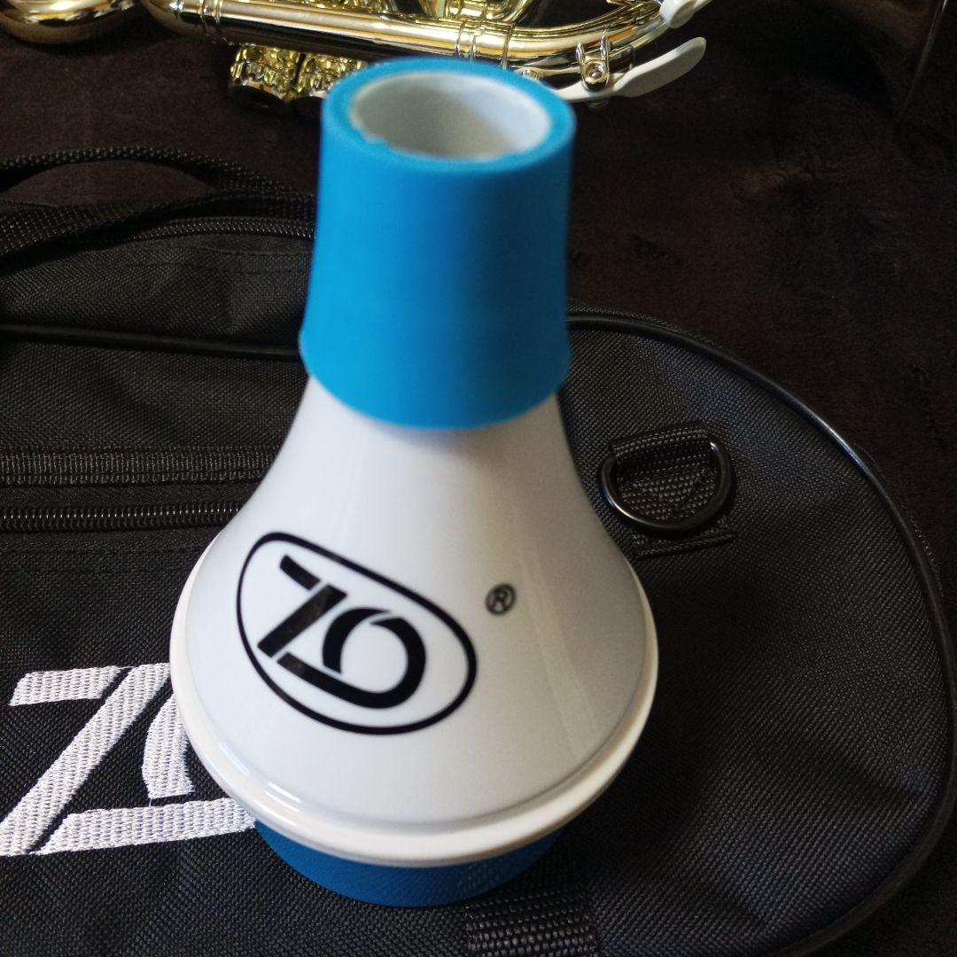ZO プラスチックコルネット シャンパンゴールド プラクティスミュートセット