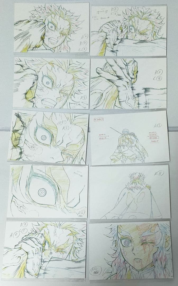 鬼滅の刃　柱展　ポストカードセット　煉獄　猗窩座　無限列車編　177枚