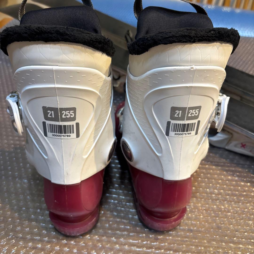 女の子　ジュニアスキーセット　ロシニョール　116cmアナ雪　21-21.5cm