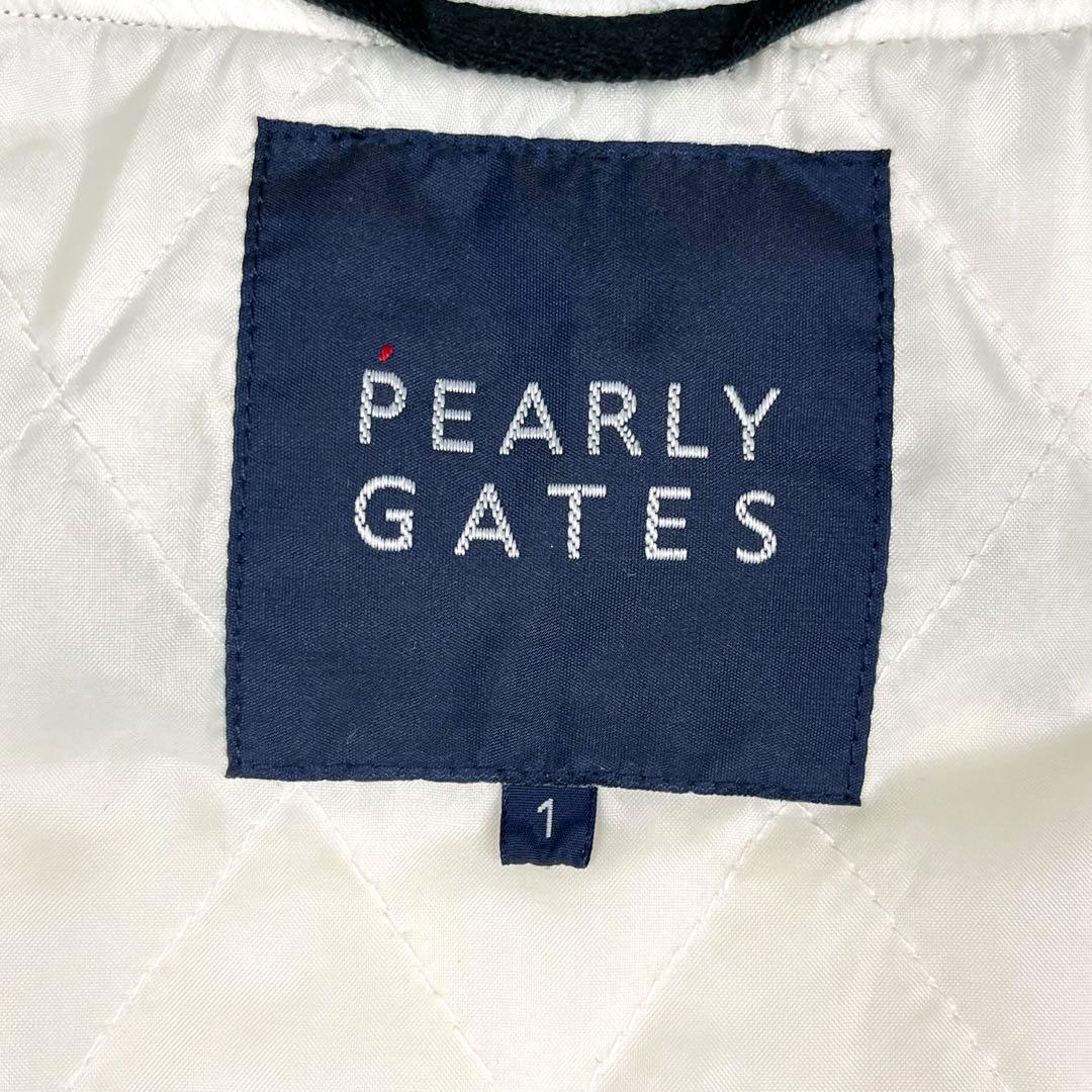 美品 パーリーゲイツ シンプソンズ コラボ スタジャン レザー切替 ワッペン