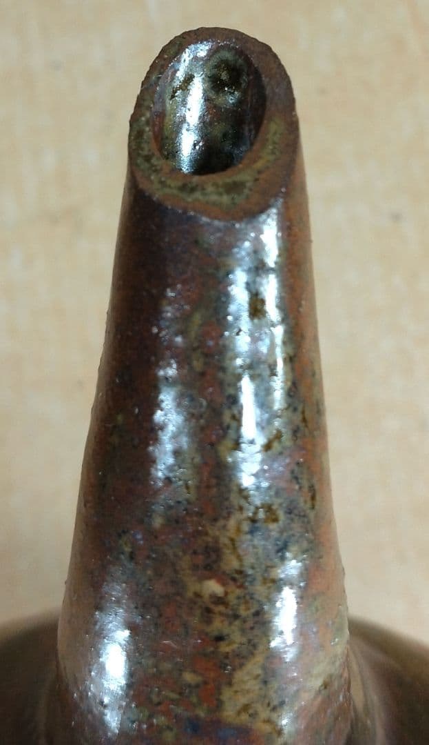 目がハート！大珍品【本物保証】金城次郎 壷屋焼 カラカラ(笑魚）共箱 人間国宝