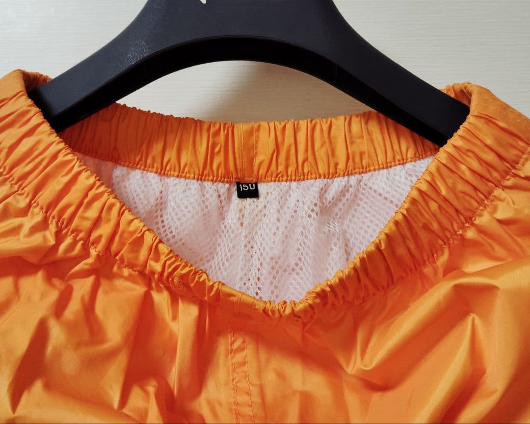 ✨️SALE　LOGOS　アウトドア　150　上下　セット　ズボン付き　オレンジ