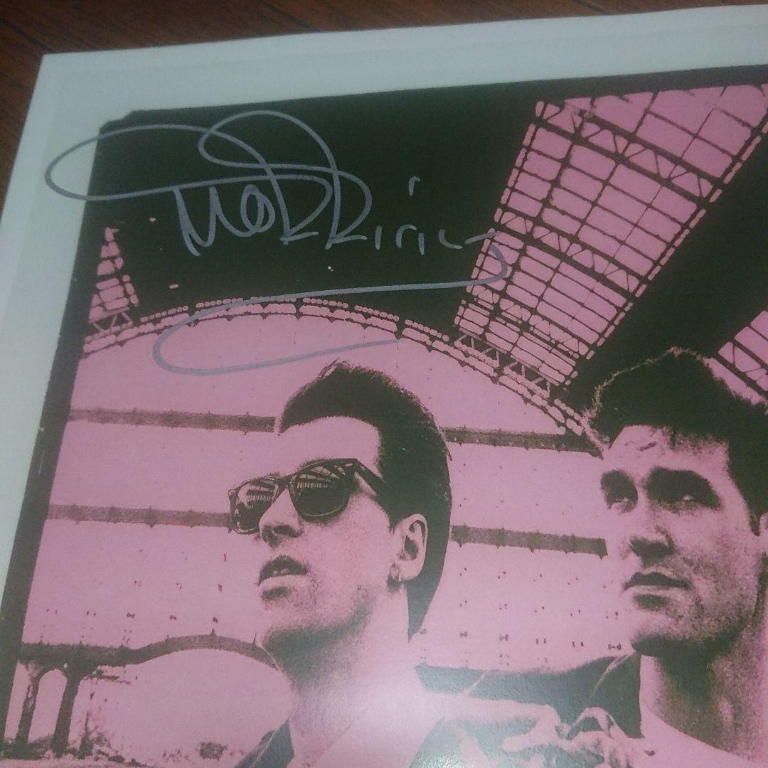 the smiths モリッシー　直筆サイン　鑑定済み