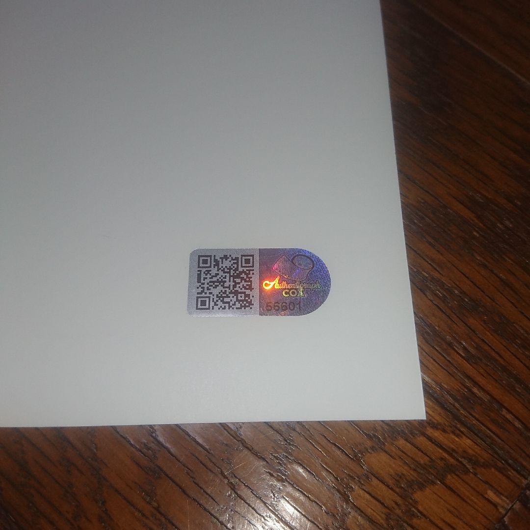 the smiths モリッシー　直筆サイン　鑑定済み