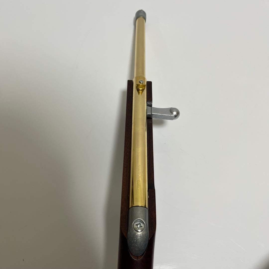 射的銃 ナカヤ ゴールド コルク球 縁日 露天 祭り 木製ライフル 遊園地